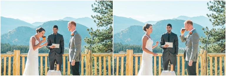Estes Park wedding photography, YMCA of the Rockies, beer