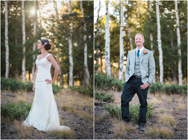 Estes Park wedding photography, YMCA of the Rockies, Aspen trees