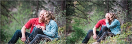 Outdoor engagement, Lyons photography, Colorado