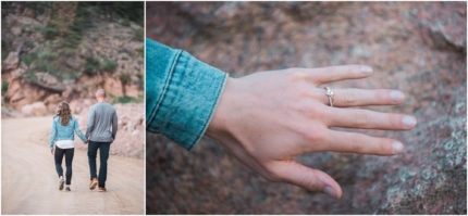 Outdoor engagement, Lyons photography, Colorado